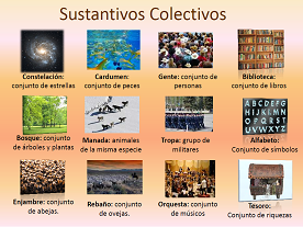 Sustantivos colectivos en el idioma español